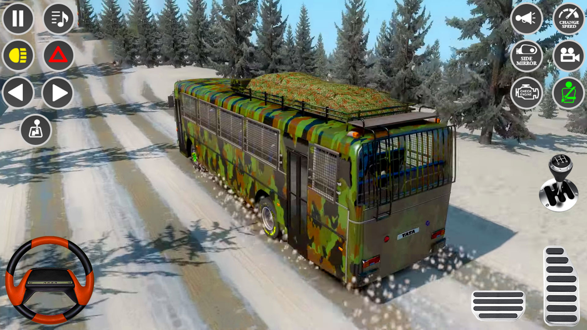 اسکرین شات 2 بازی US Military Coach Simulator 3D