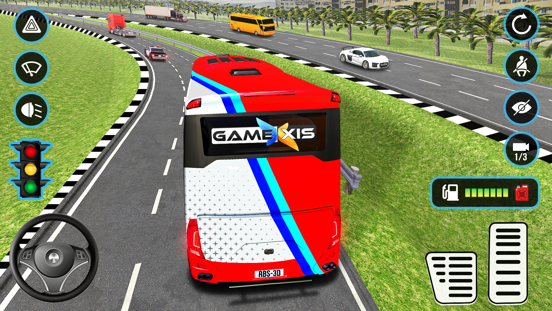 اسکرین شات 4 بازی Real Bus Simulator : My Bus 3D