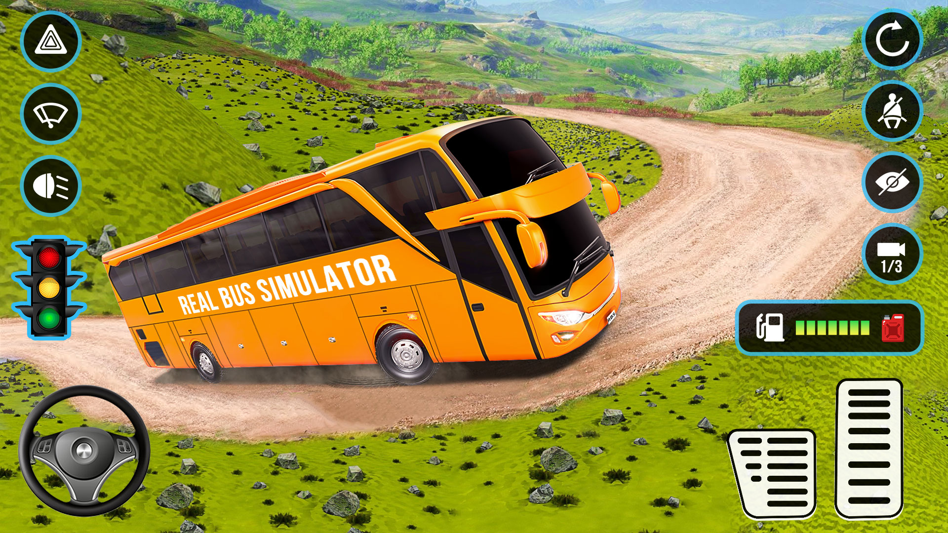اسکرین شات 6 بازی Real Bus Simulator : My Bus 3D