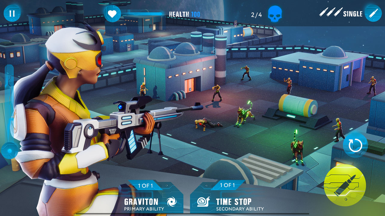 اسکرین شات 2 بازی Sci-Fi Sniper Shooting Games
