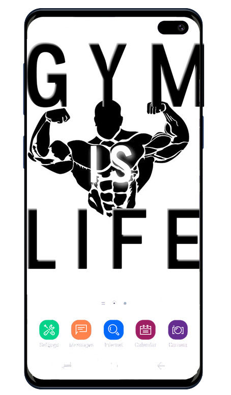 اسکرین شات 7 برنامه Gym Wallpaper