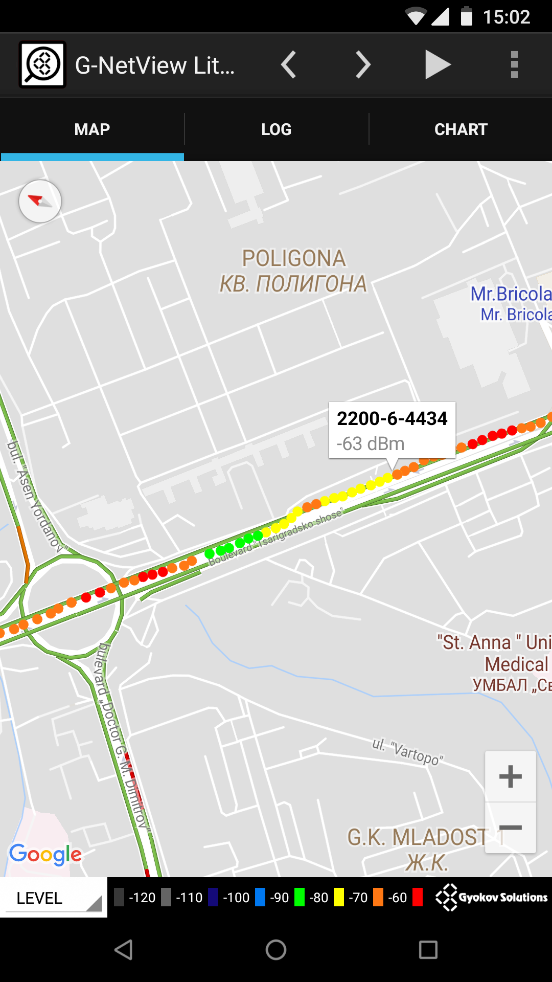 اسکرین شات 2 برنامه G-NetView Lite