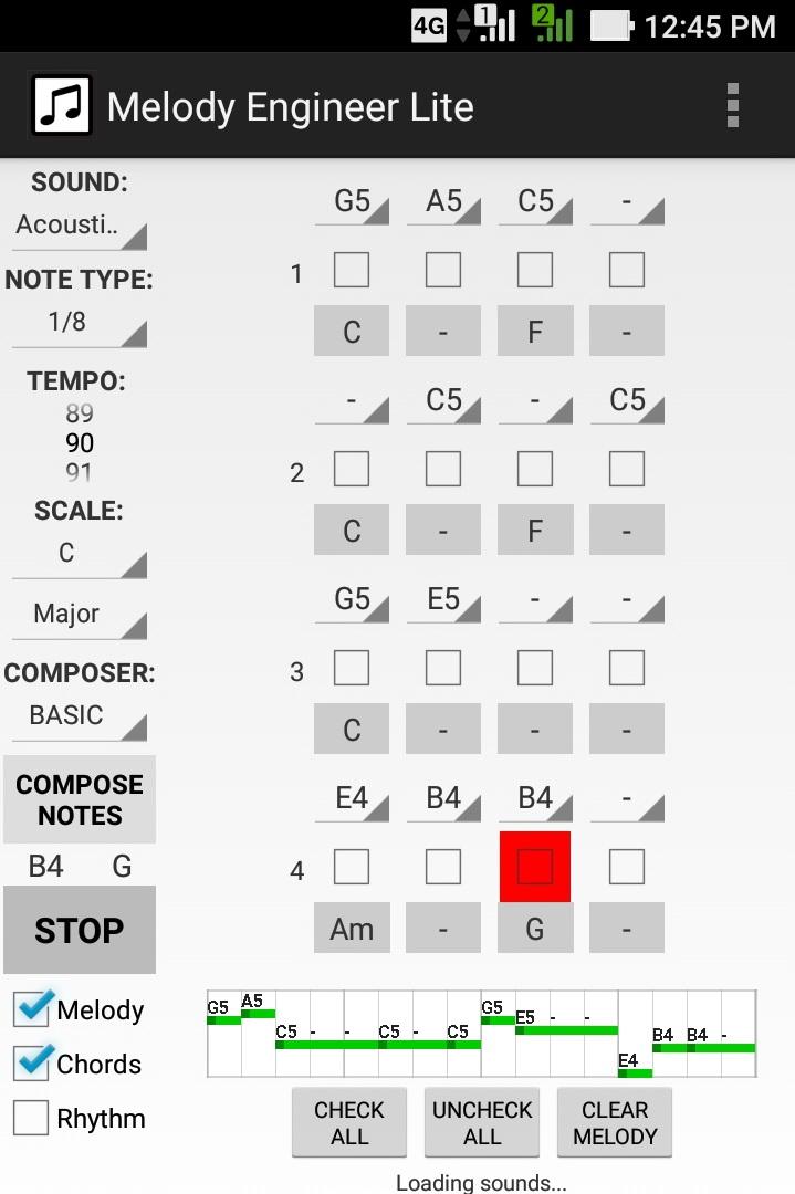 اسکرین شات 7 برنامه Melody Engineer Lite