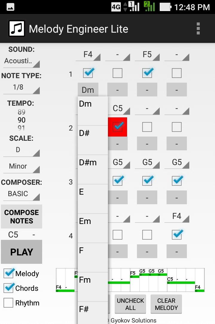 اسکرین شات 5 برنامه Melody Engineer Lite