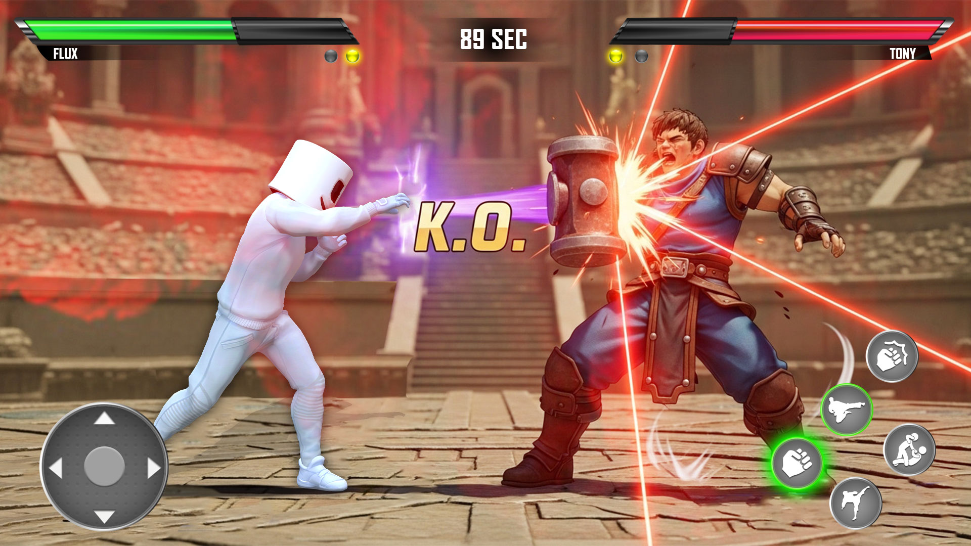 اسکرین شات 5 بازی Kung Fu karate: Fighting Games