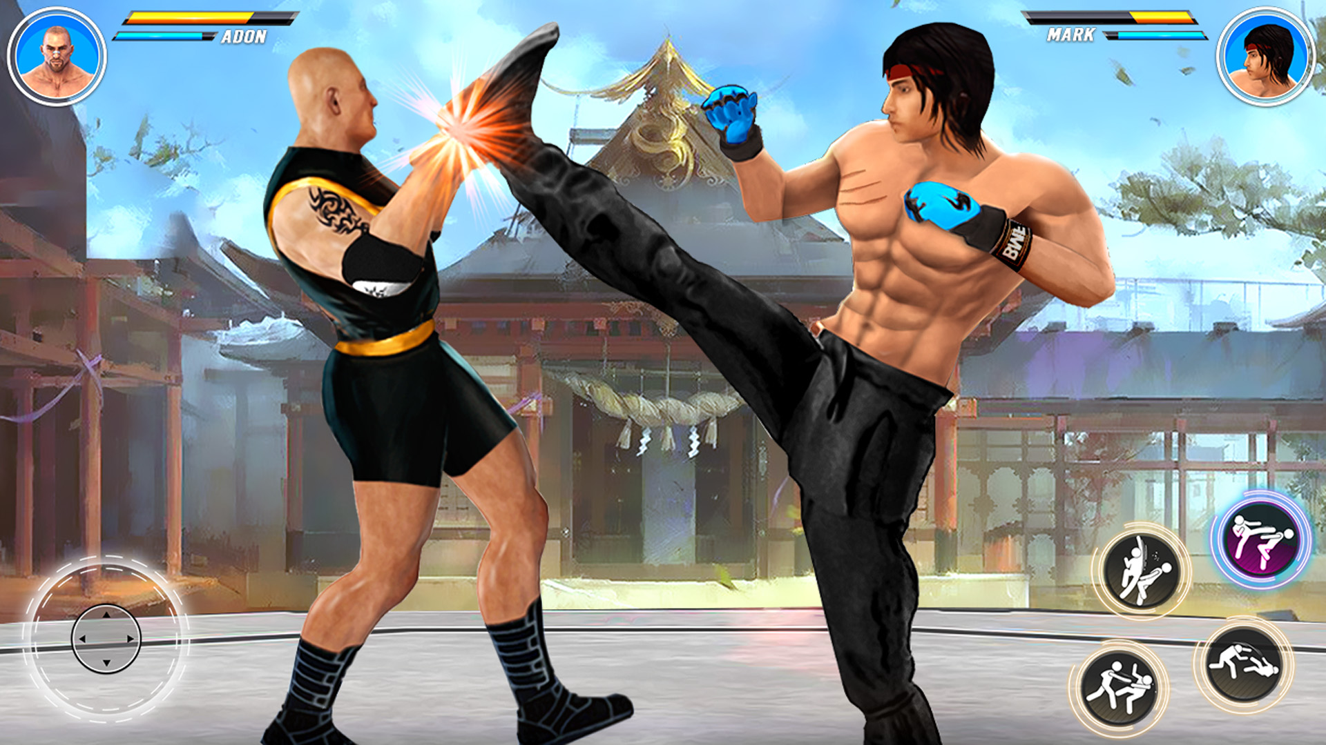 اسکرین شات 7 بازی Kung Fu karate: Fighting Games