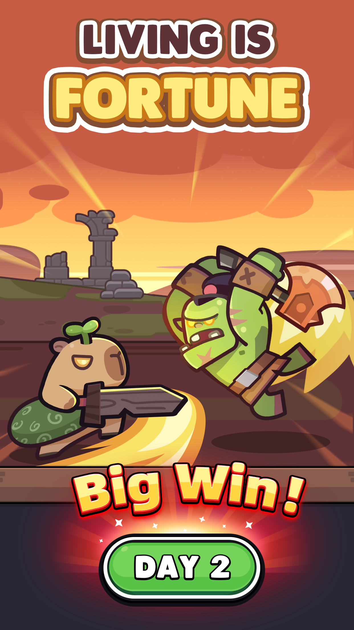 اسکرین شات 2 بازی Capybara Go!