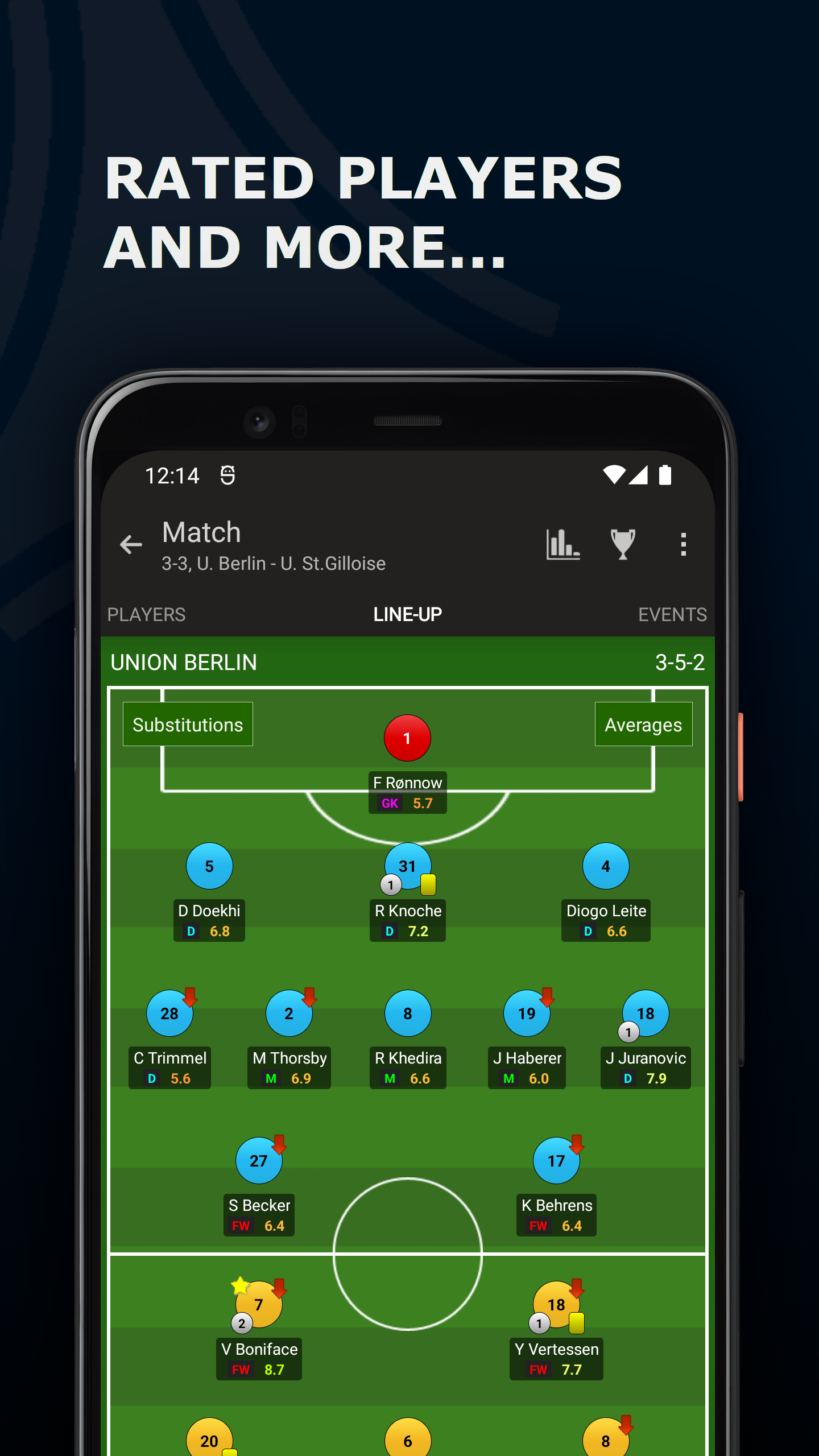 اسکرین شات 8 برنامه Live Soccer Scores Center