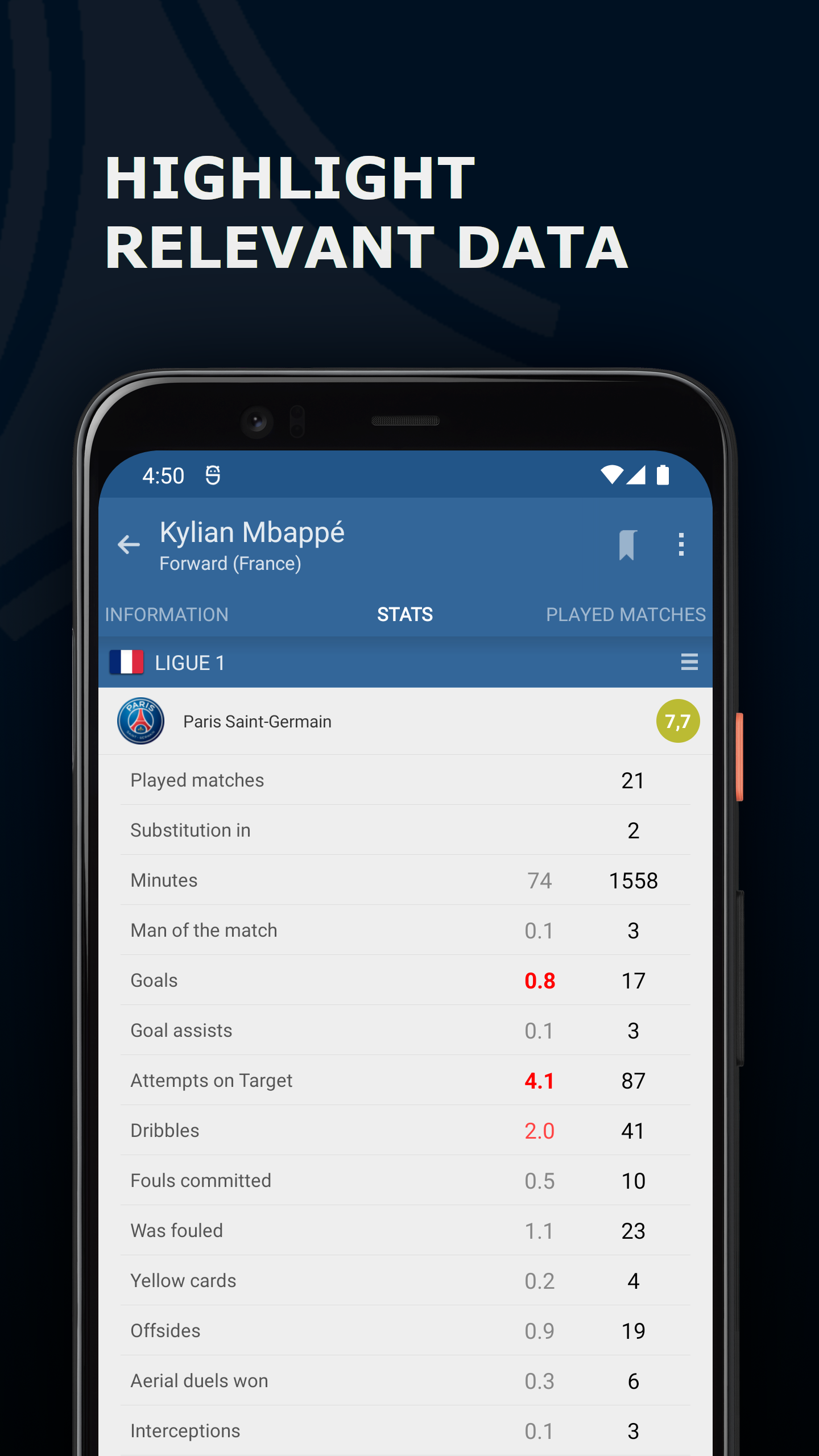 اسکرین شات 6 برنامه Live Soccer Scores Center