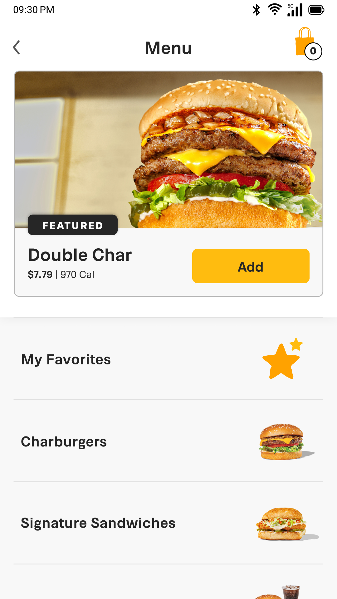 اسکرین شات 2 برنامه Habit Burger & Grill
