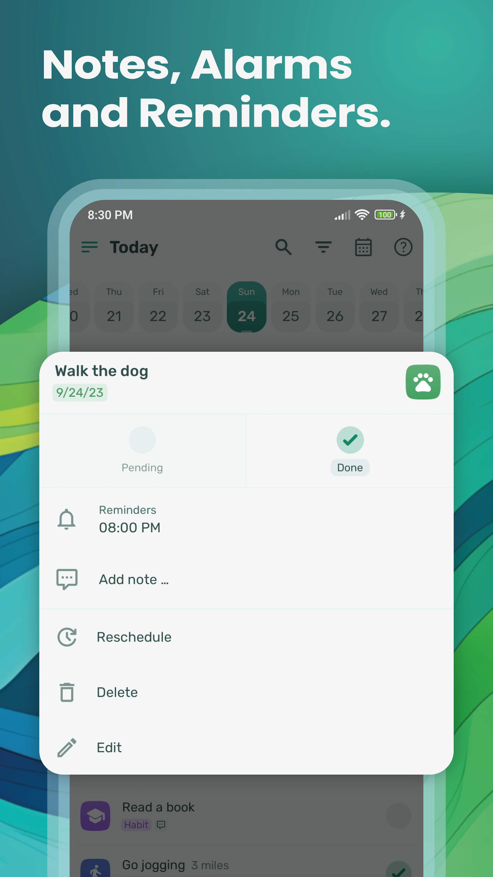 اسکرین شات 5 برنامه HabitNow Daily Routine Planner