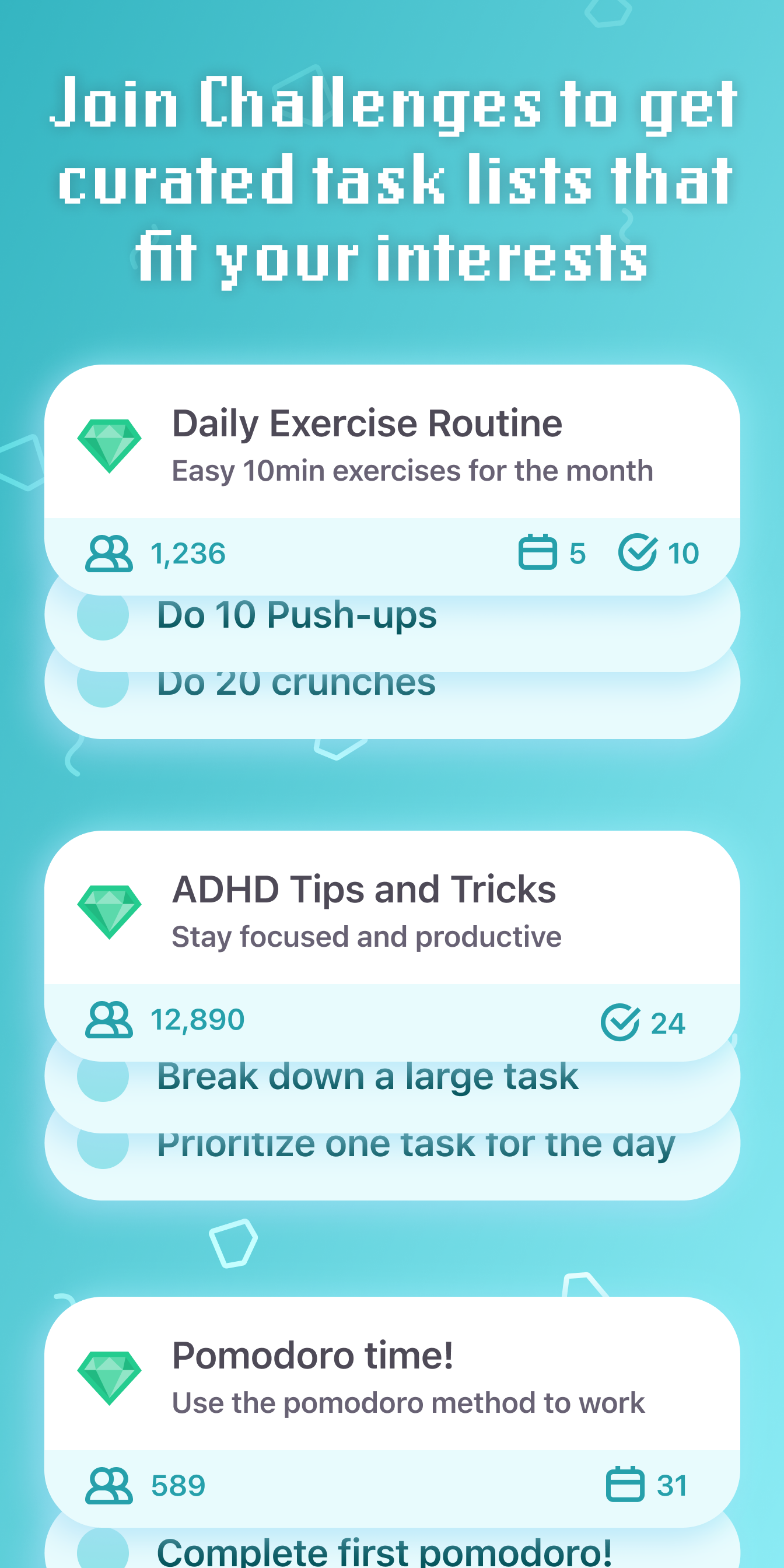 اسکرین شات 7 برنامه Habitica: Gamify Your Tasks