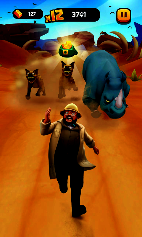 اسکرین شات 2 بازی Subway Jumanji Adventure Run 2