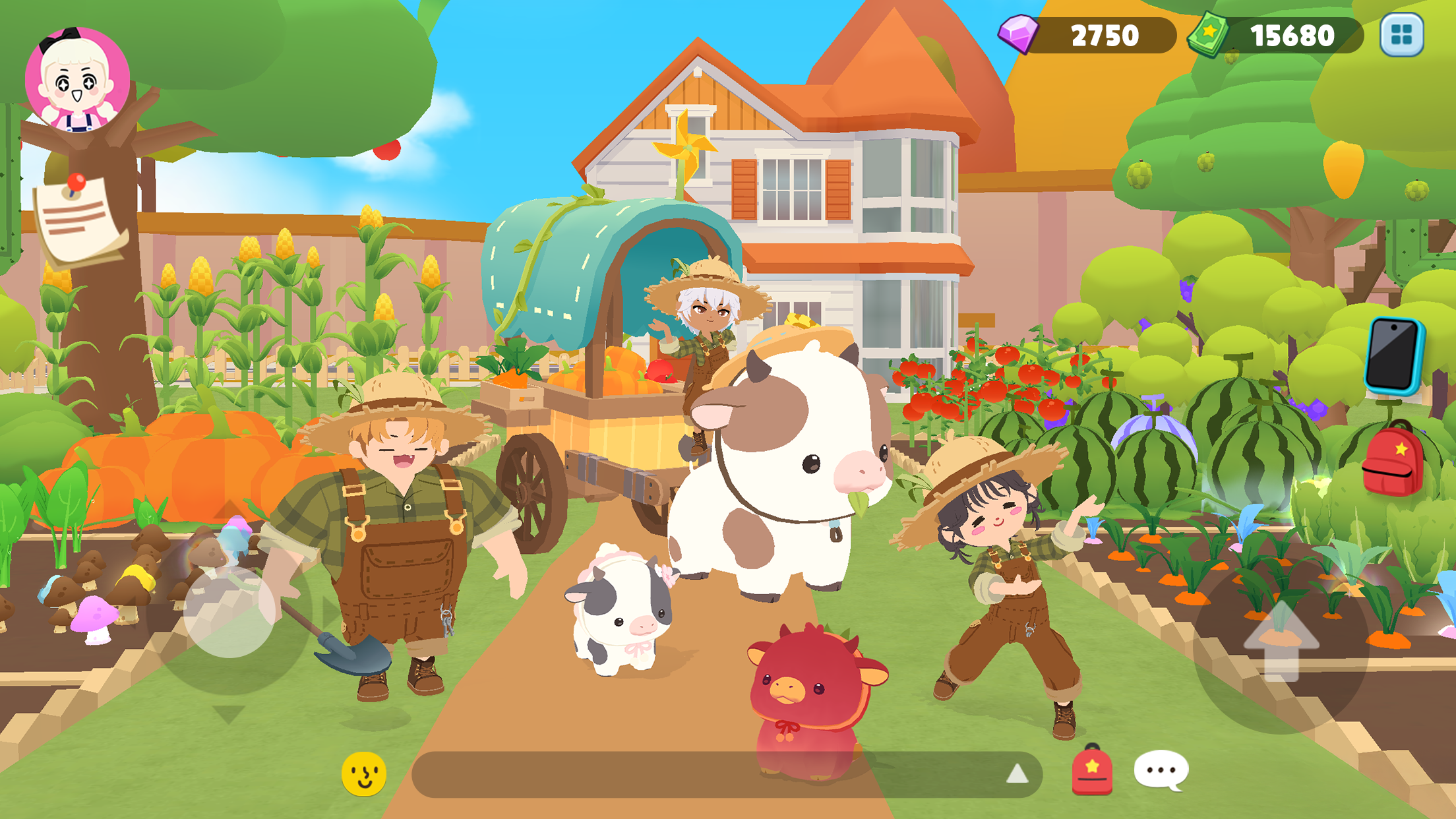 اسکرین شات 1 بازی Play Together: My Farm