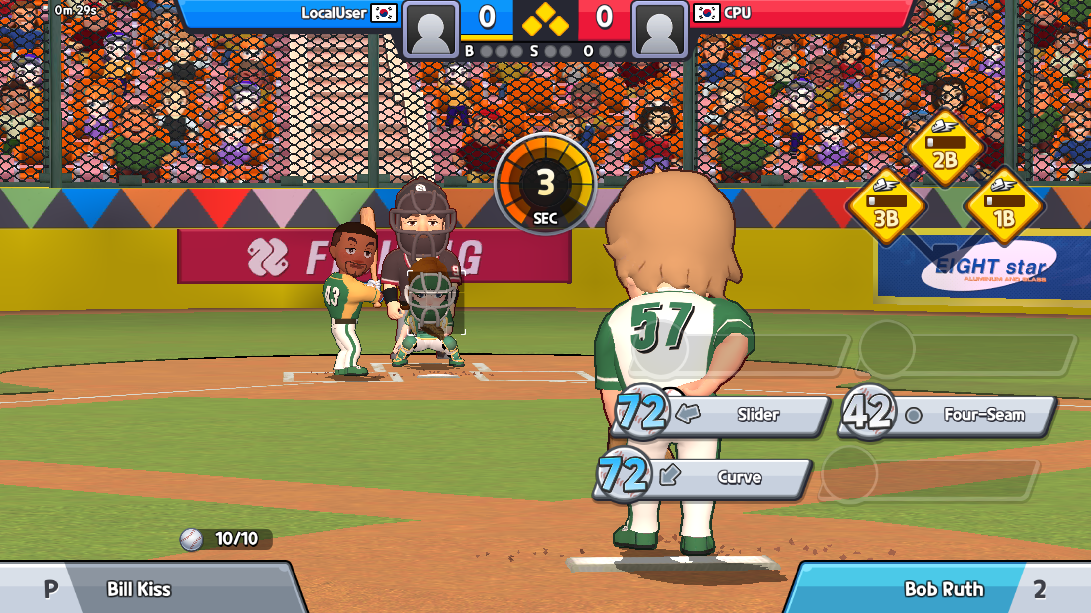 اسکرین شات 7 بازی Super Baseball League