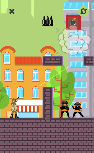 اسکرین شات 1 بازی Mr Spy Bullet - Ninja Killer