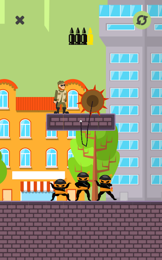 اسکرین شات 2 بازی Mr Spy Bullet - Ninja Killer
