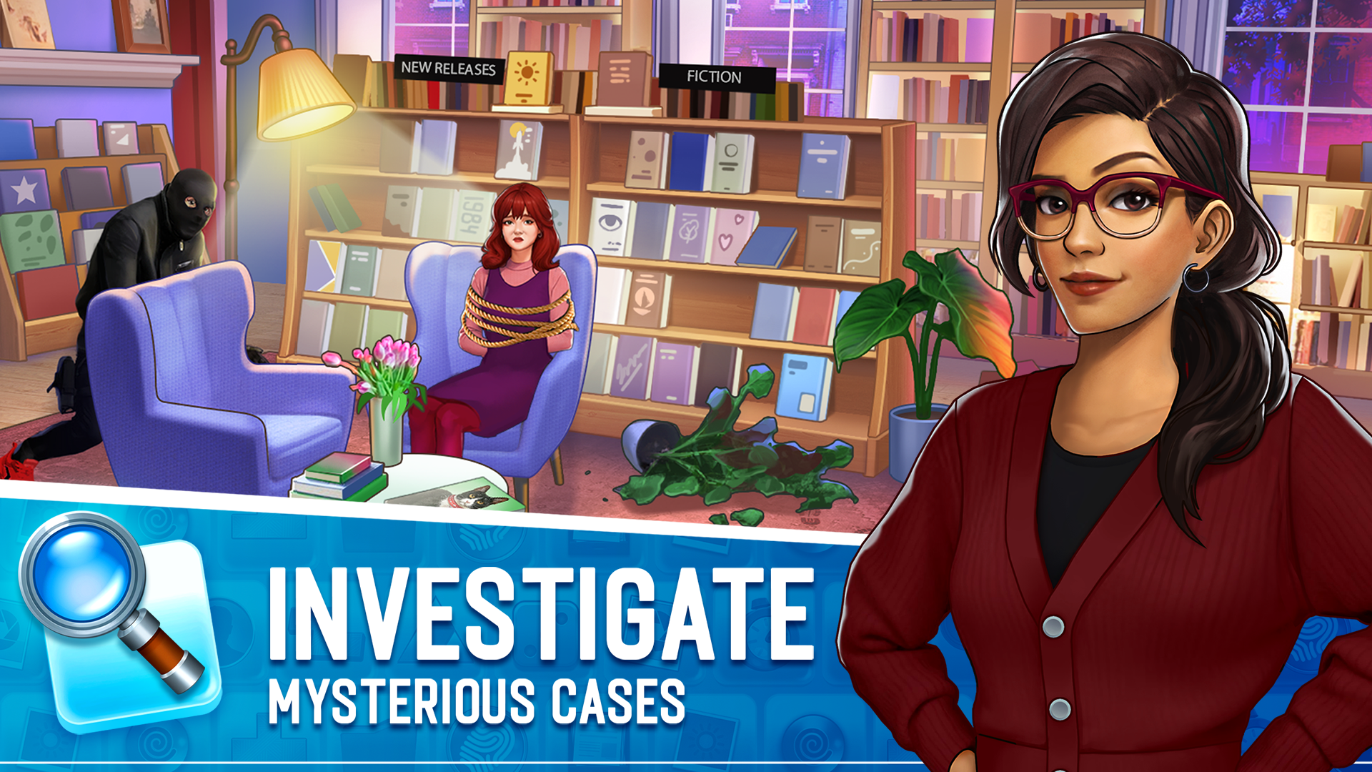 اسکرین شات 1 بازی Puzzle Town Mysteries