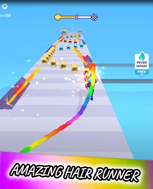اسکرین شات 7 بازی Hair Challenge Run Game