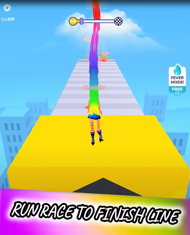 اسکرین شات 3 بازی Hair Challenge Run Game