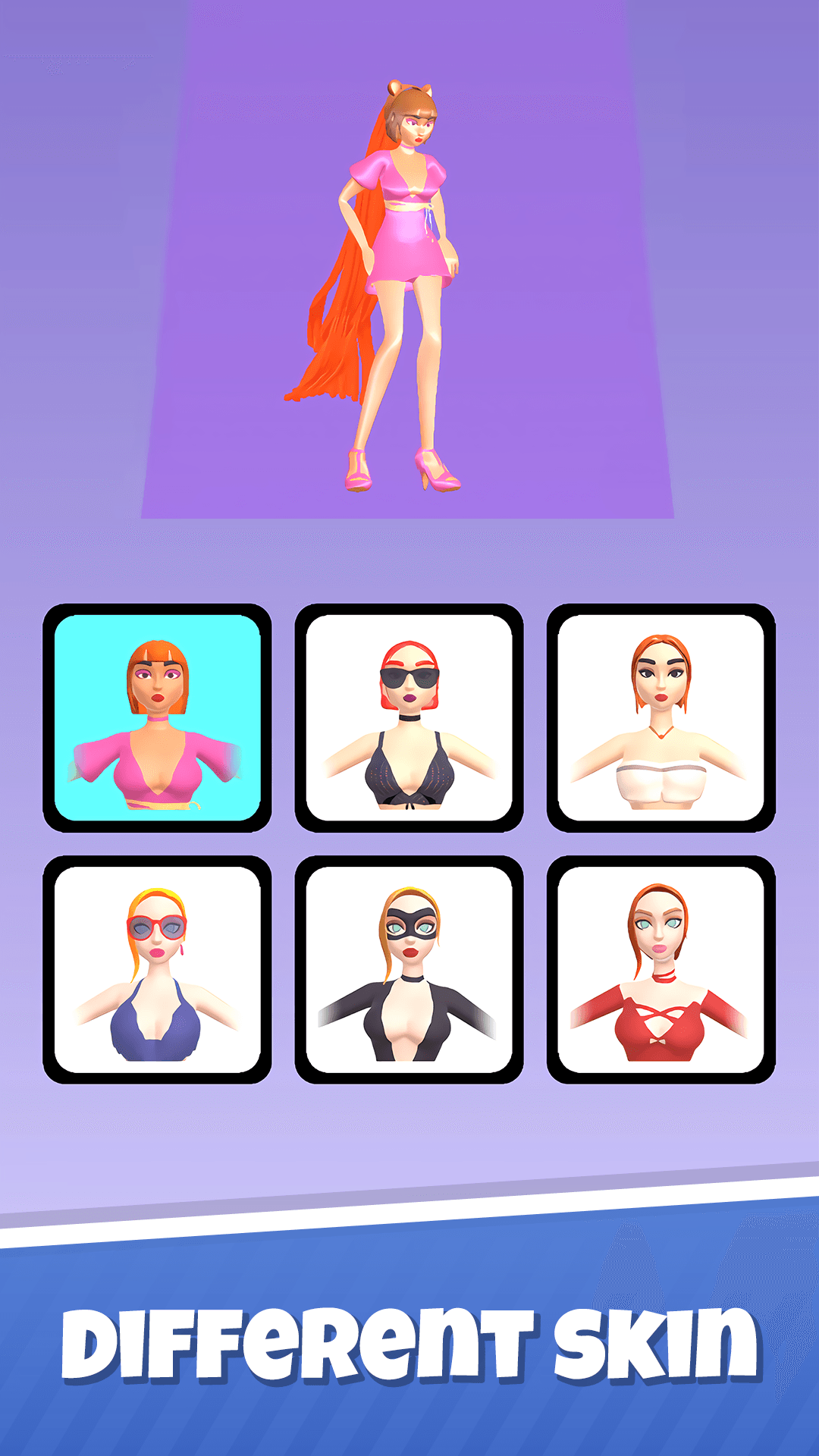 اسکرین شات 1 بازی Hair Race 3D