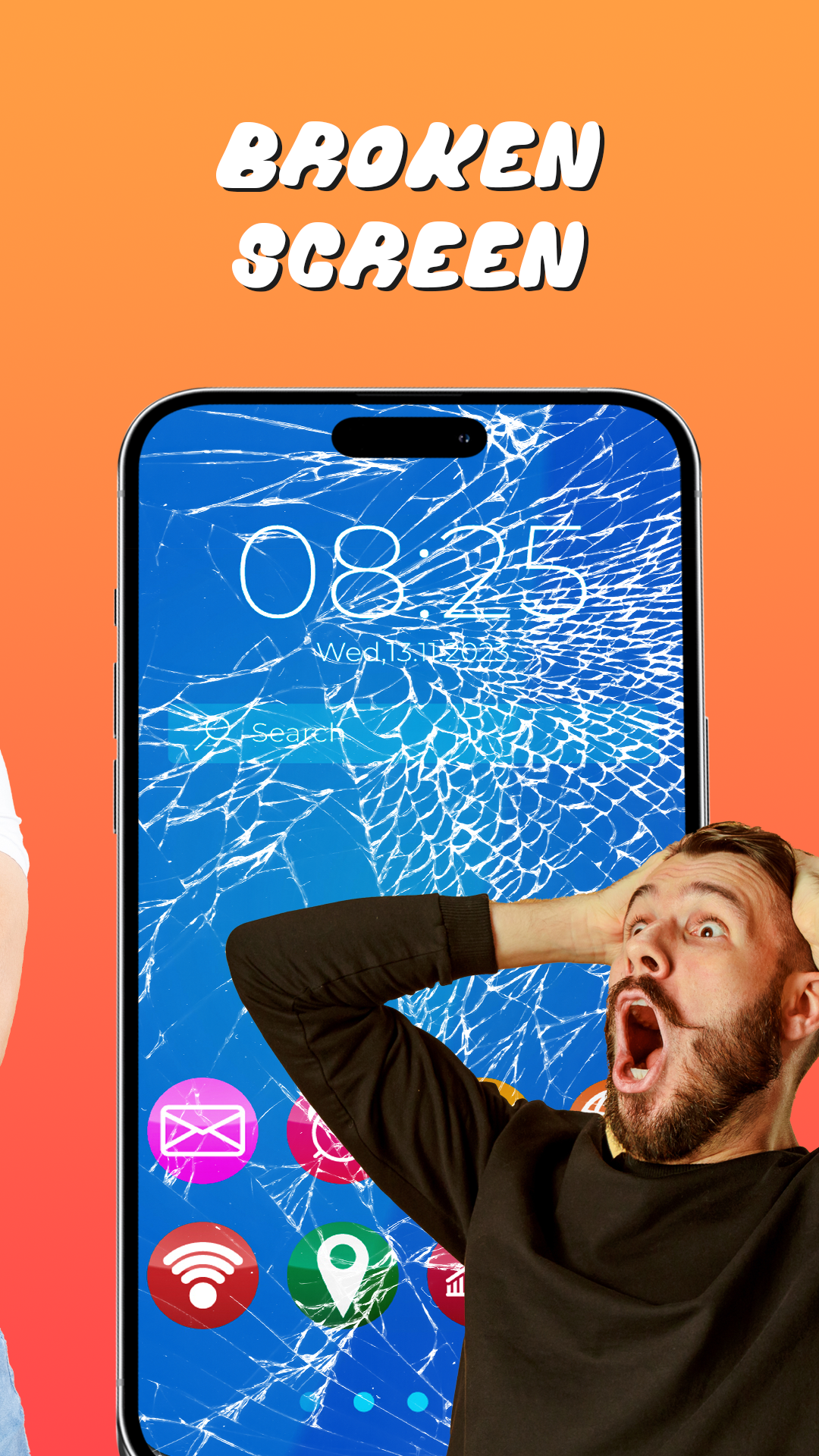 اسکرین شات 6 برنامه Hair Clipper Prank, Fart Sound