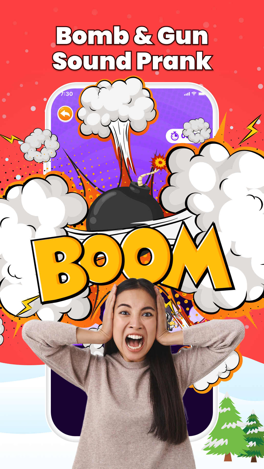 اسکرین شات 7 برنامه Haircut Prank - Hair Clipper