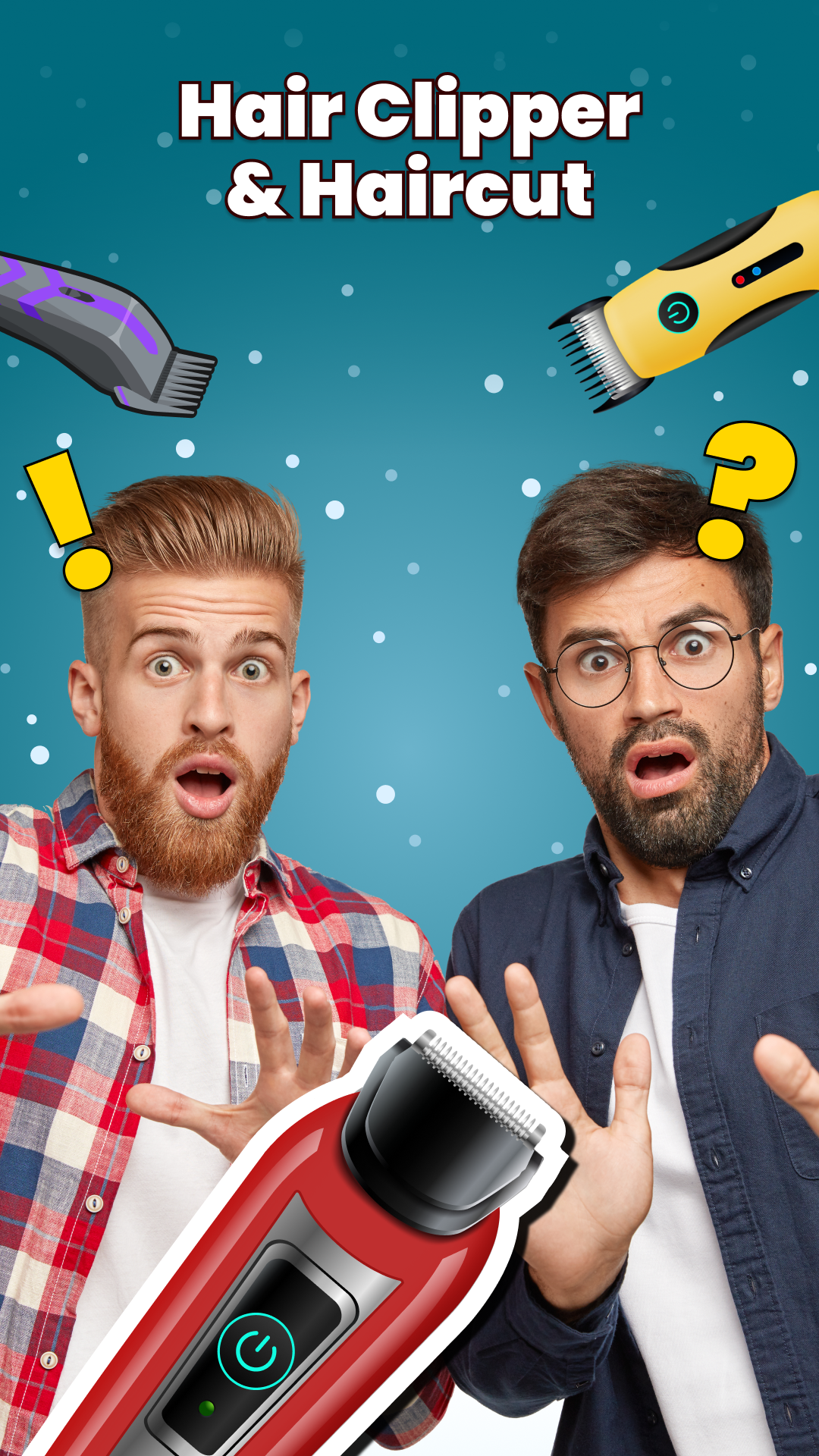 اسکرین شات 2 برنامه Haircut Prank - Hair Clipper