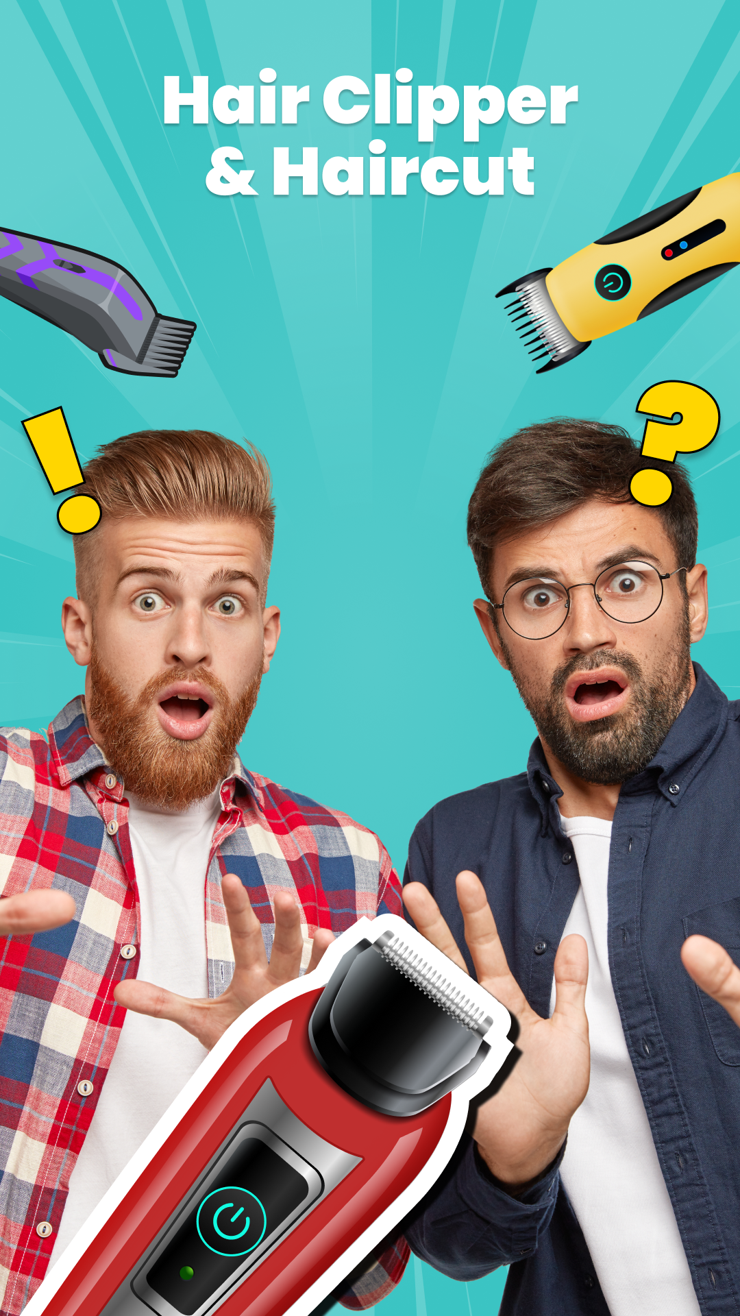 اسکرین شات 2 برنامه Haircut Prank - Hair Clipper