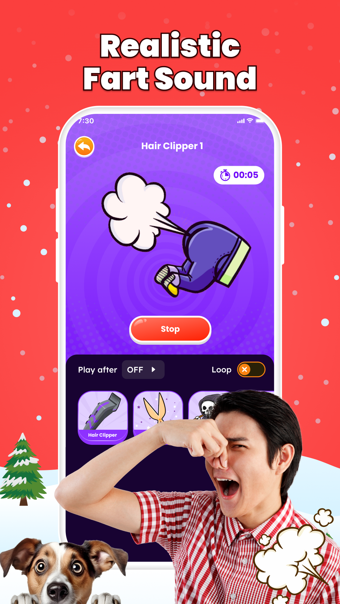 اسکرین شات 4 برنامه Haircut Prank - Hair Clipper