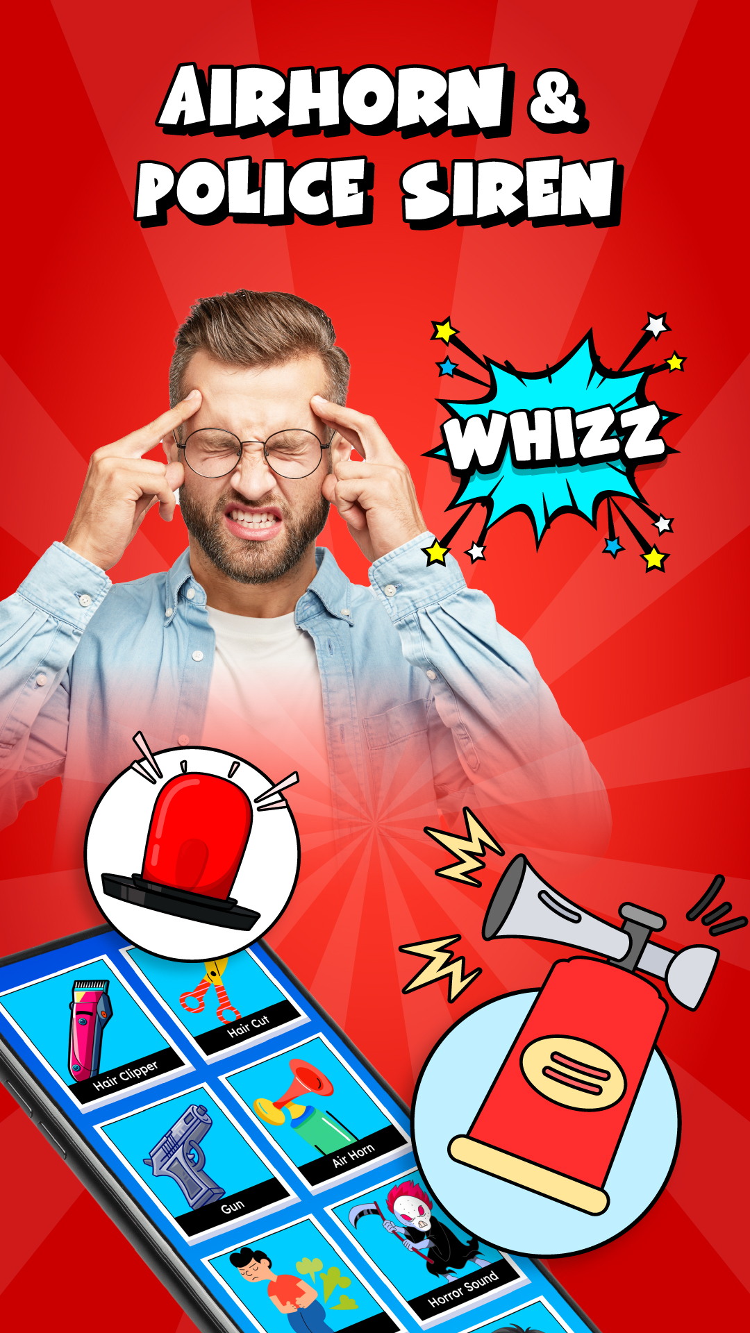 اسکرین شات 4 برنامه Haircut Prank & Fart Sounds