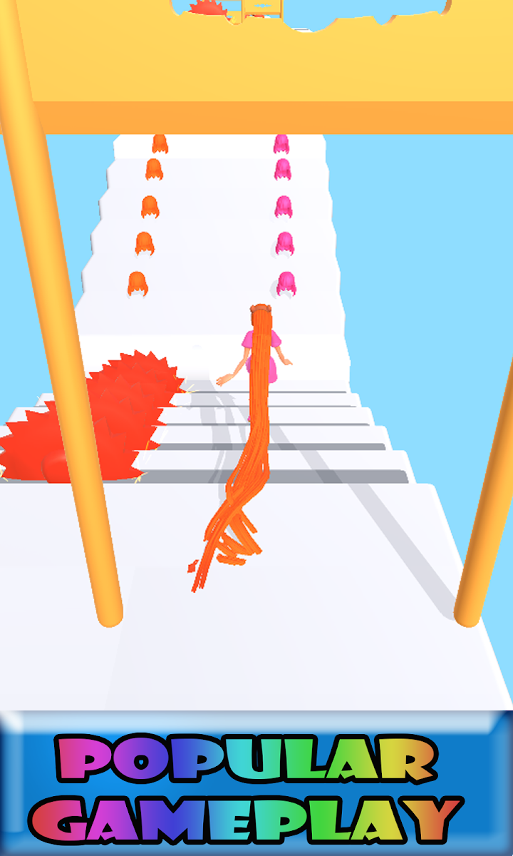 اسکرین شات 4 بازی Hair Run 3D