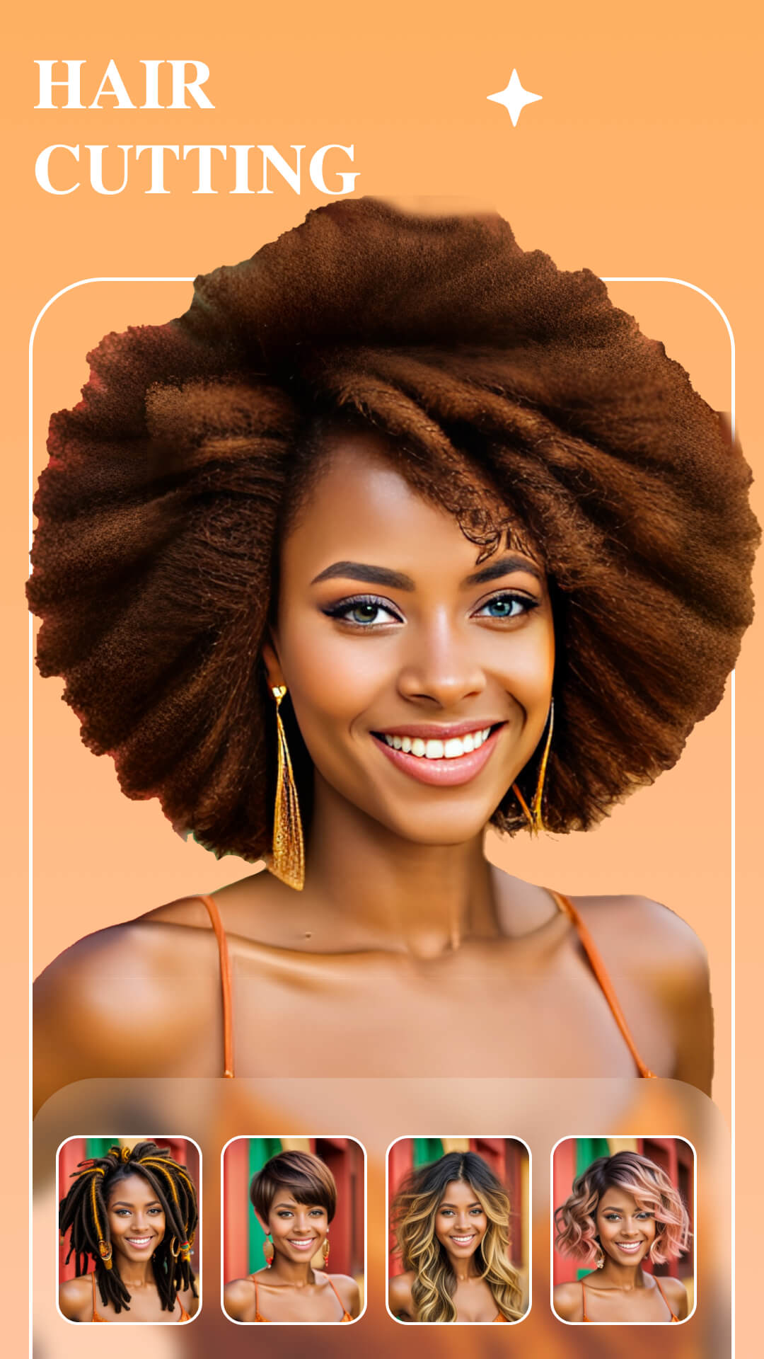 اسکرین شات 7 برنامه Hair Lab: AI hairstyle Face