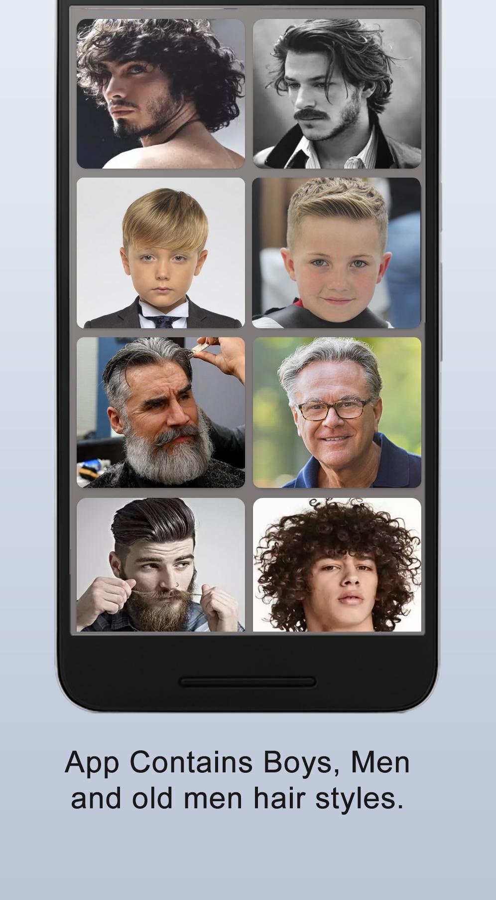 اسکرین شات 3 برنامه Boys Men Hairstyles, Hair cuts