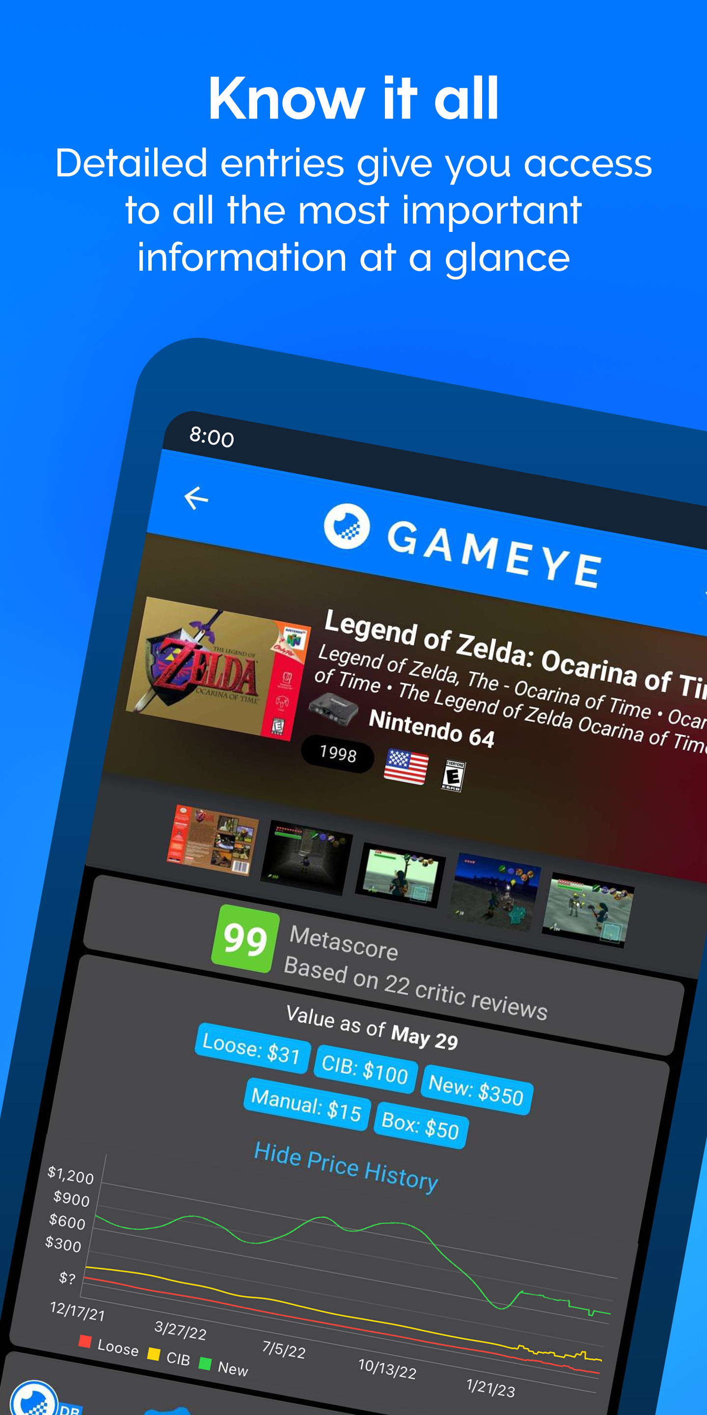 اسکرین شات 5 برنامه GAMEYE - Game & amiibo Tracker