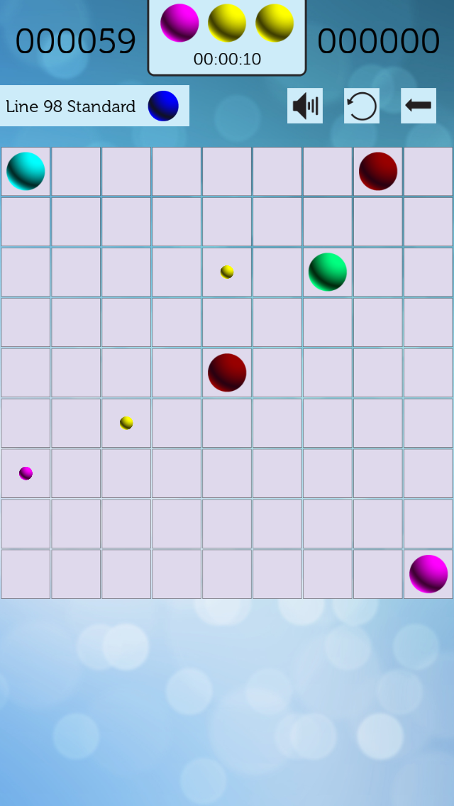 اسکرین شات 1 بازی Line 98 Standard: Color Lines