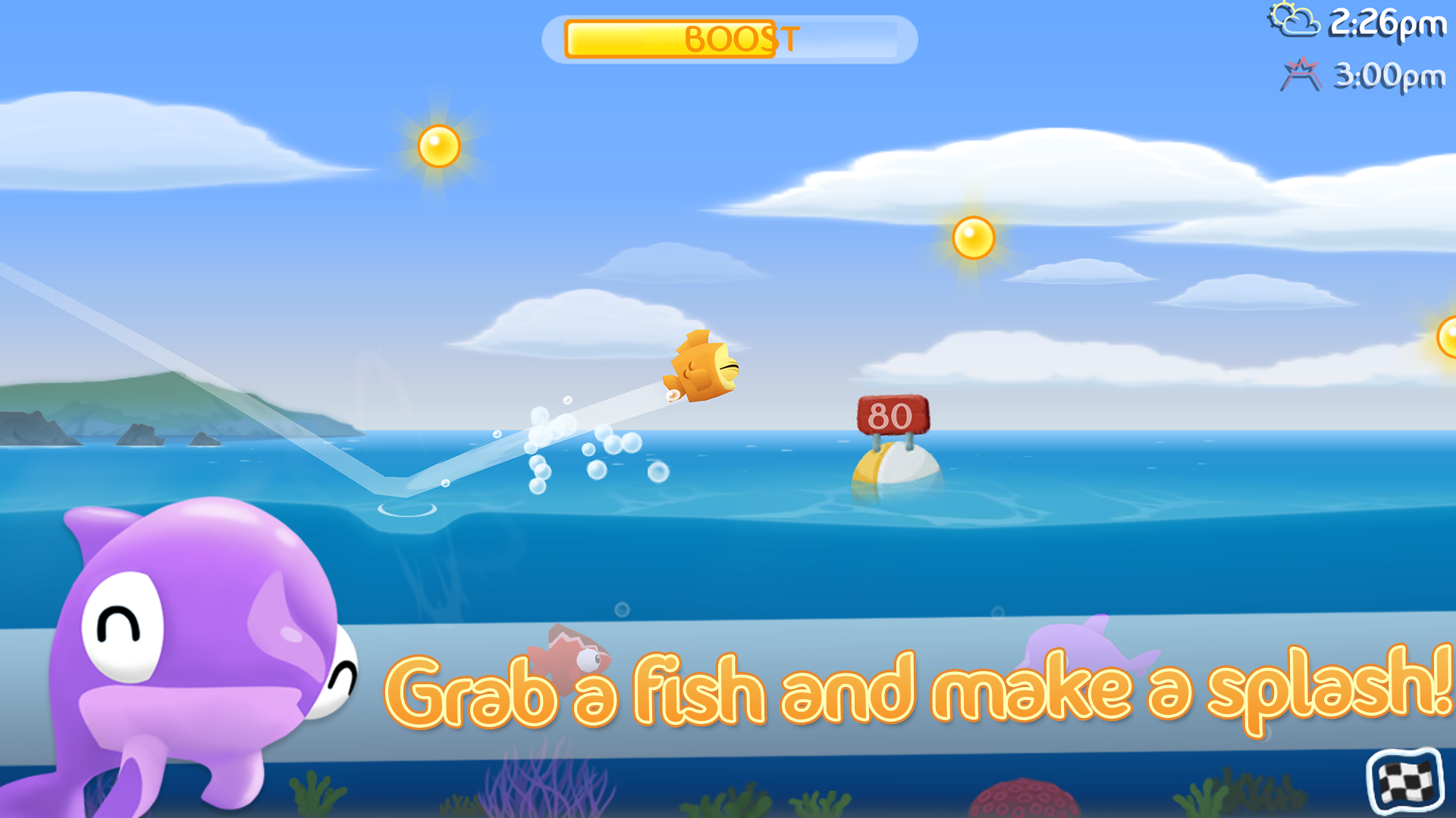 اسکرین شات 1 بازی Fish Out Of Water!