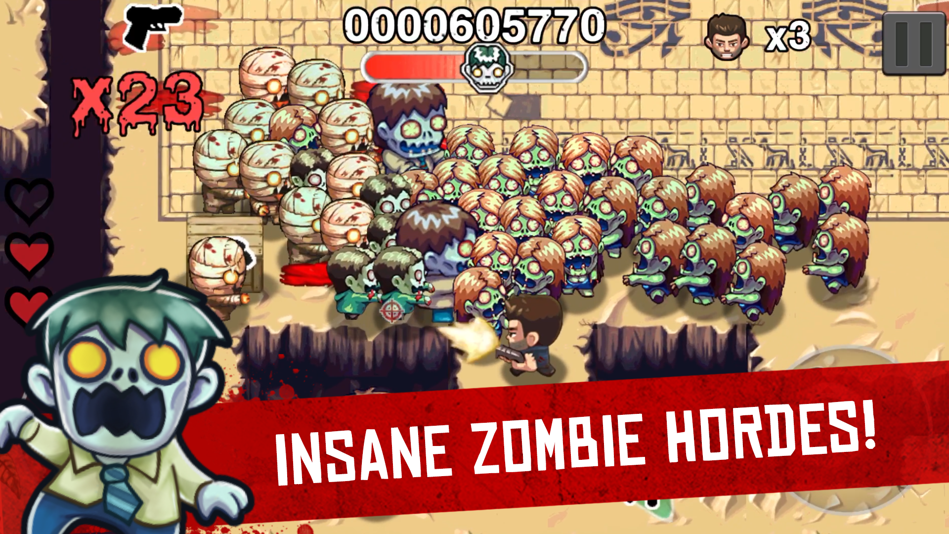 اسکرین شات 1 بازی Age of Zombies