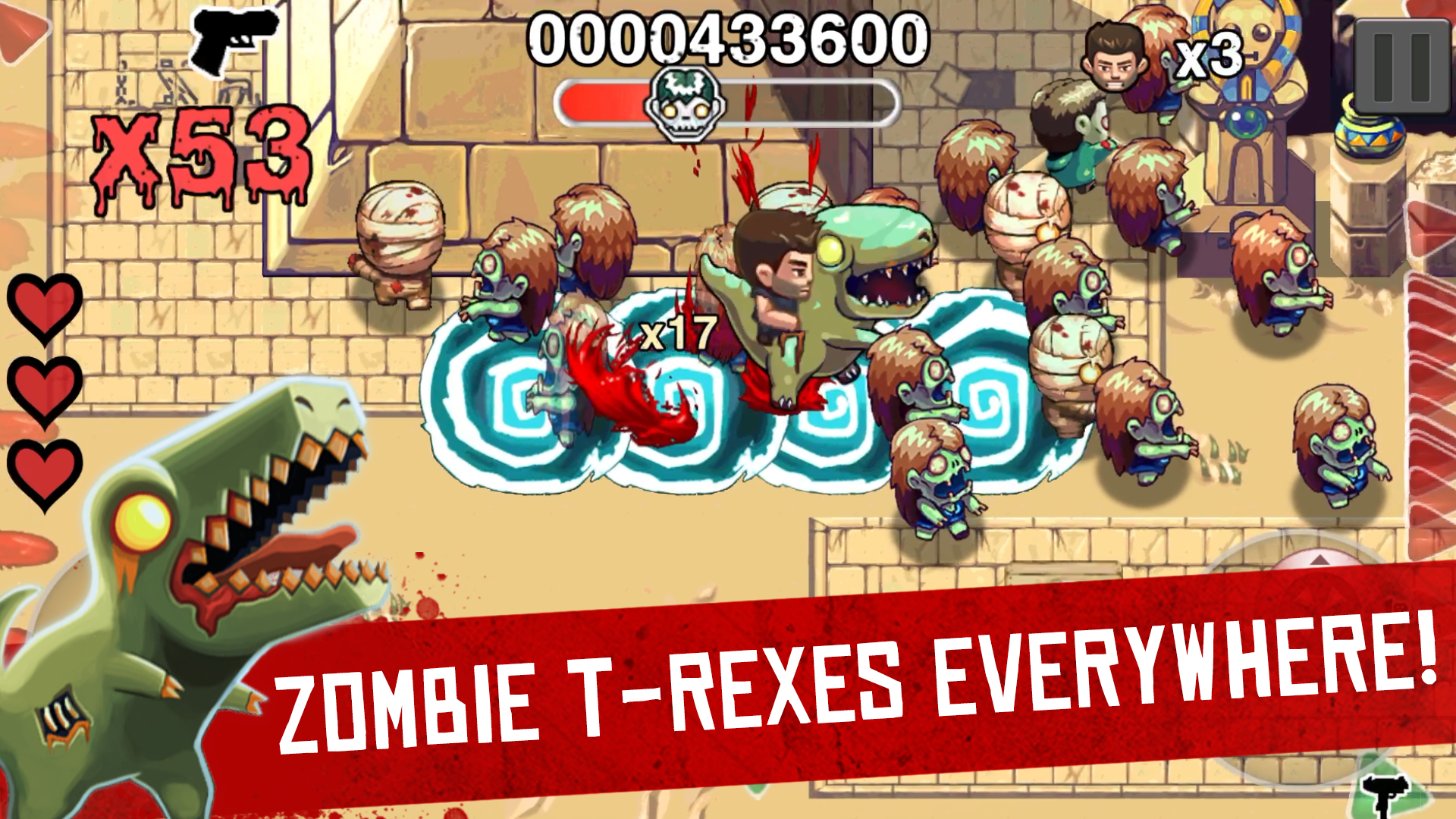 اسکرین شات 4 بازی Age of Zombies