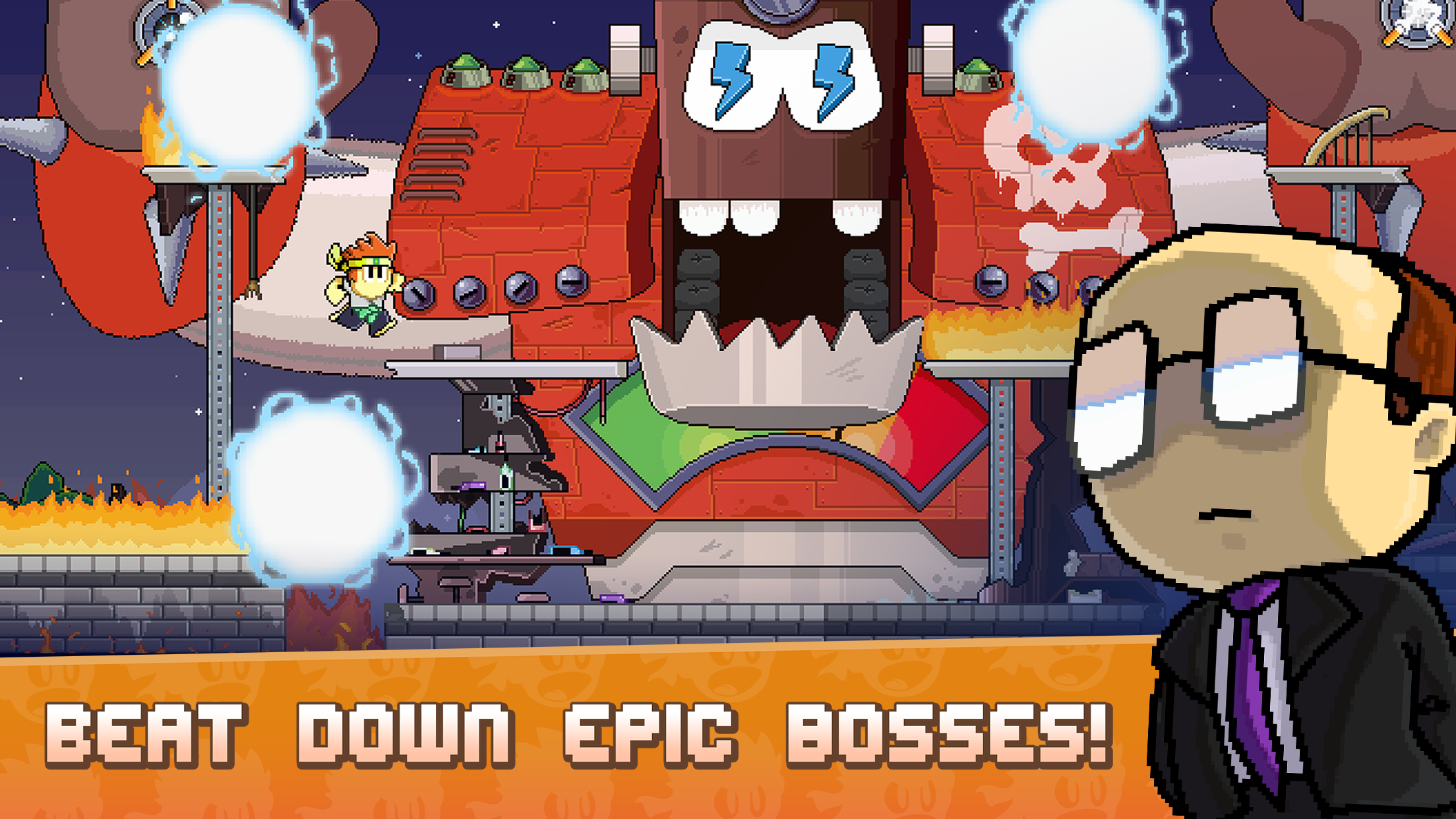 اسکرین شات 4 بازی Dan the Man: Action Platformer