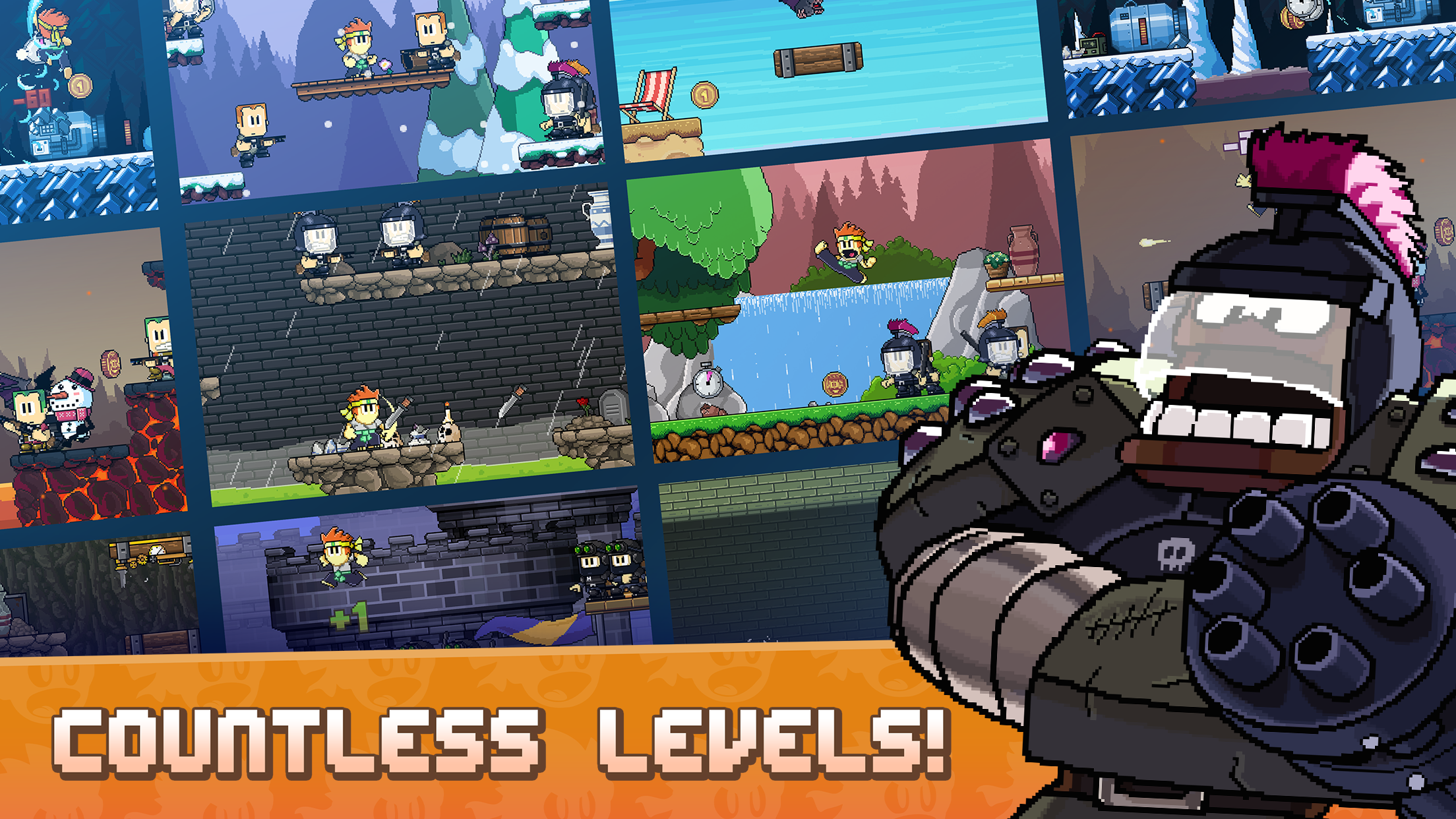 اسکرین شات 3 بازی Dan the Man: Action Platformer