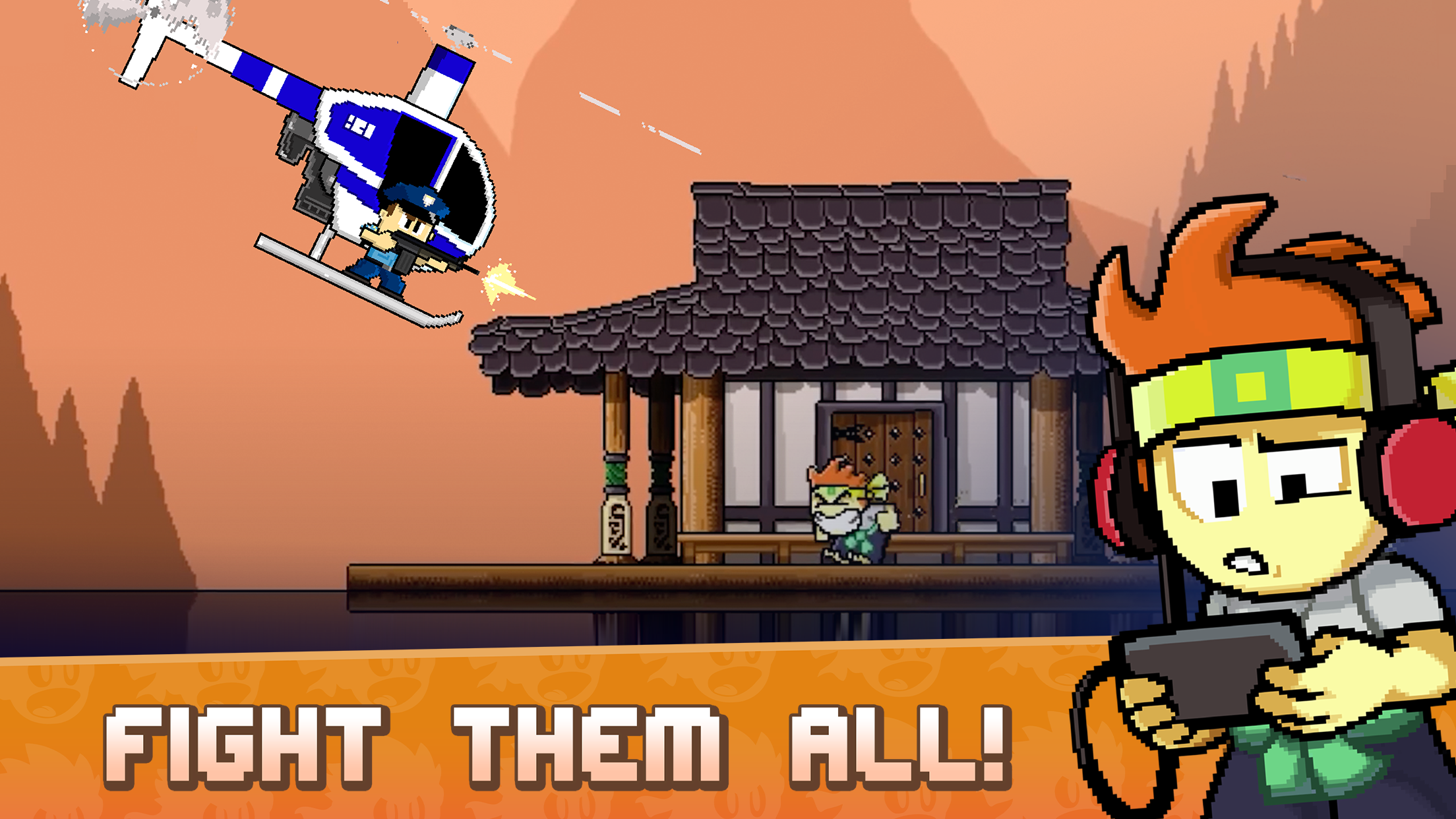 اسکرین شات 2 بازی Dan the Man: Action Platformer