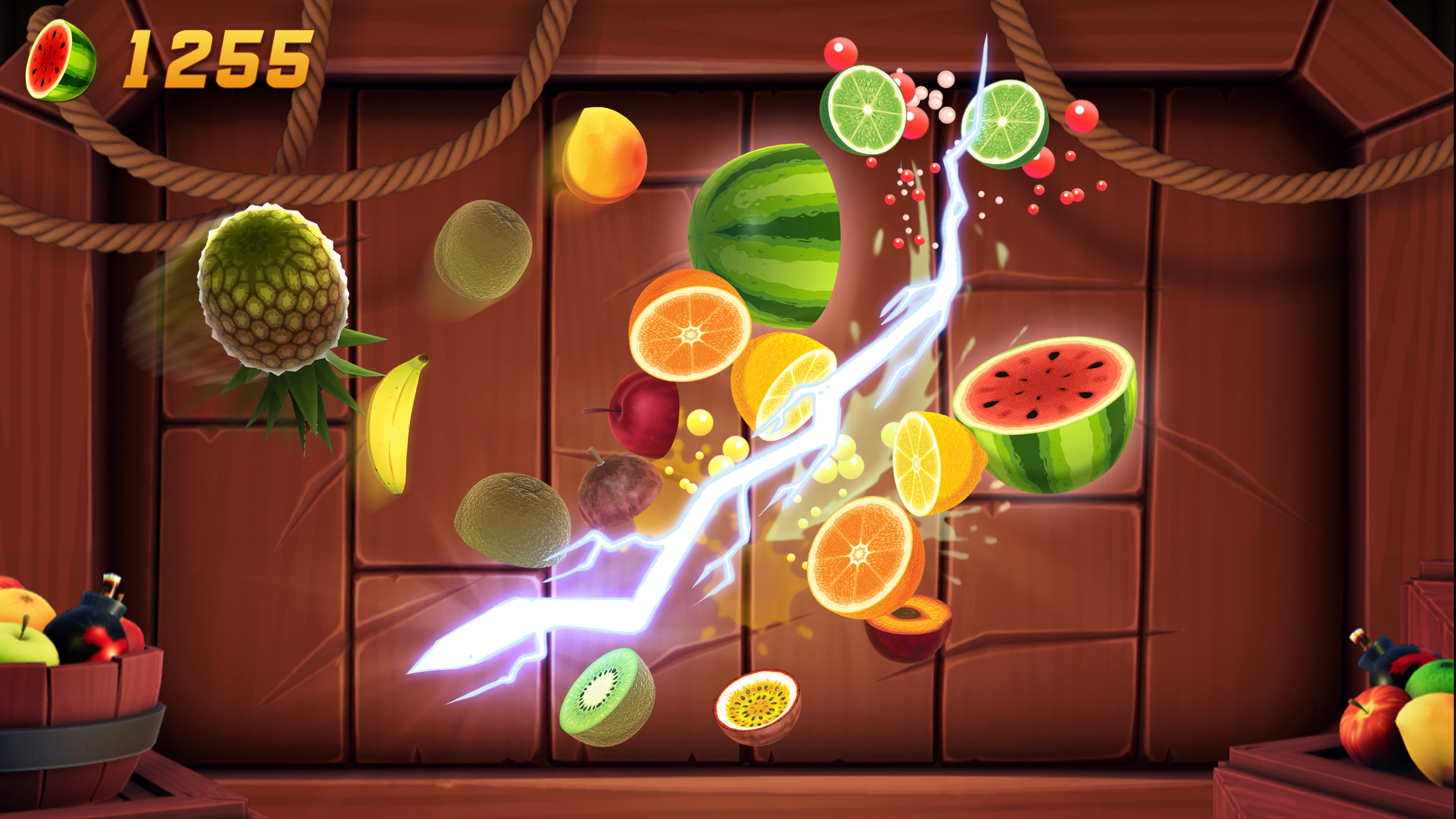اسکرین شات 1 بازی Fruit Ninja 2 Fun Action Games