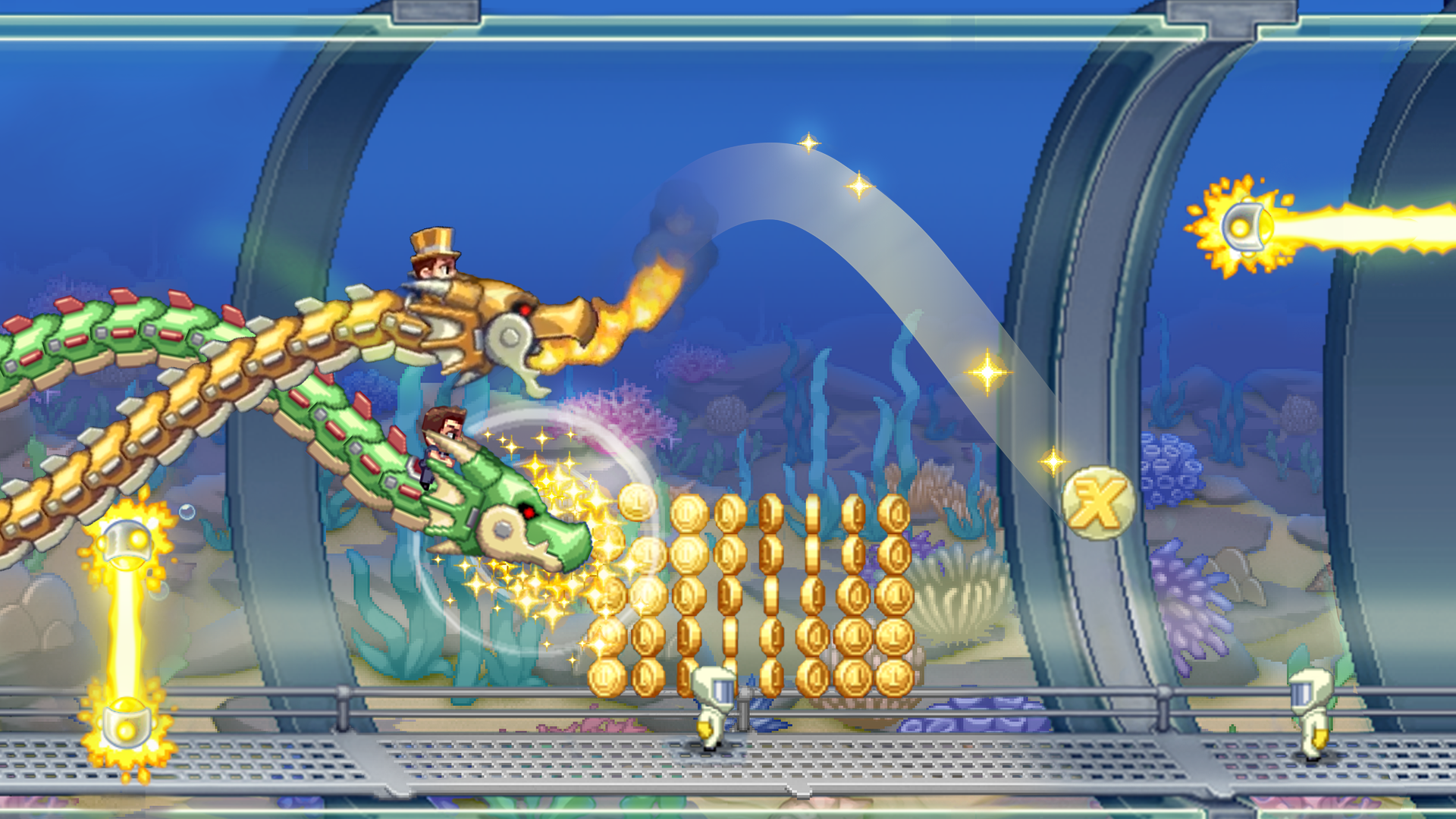 اسکرین شات 5 بازی Jetpack Joyride Classic