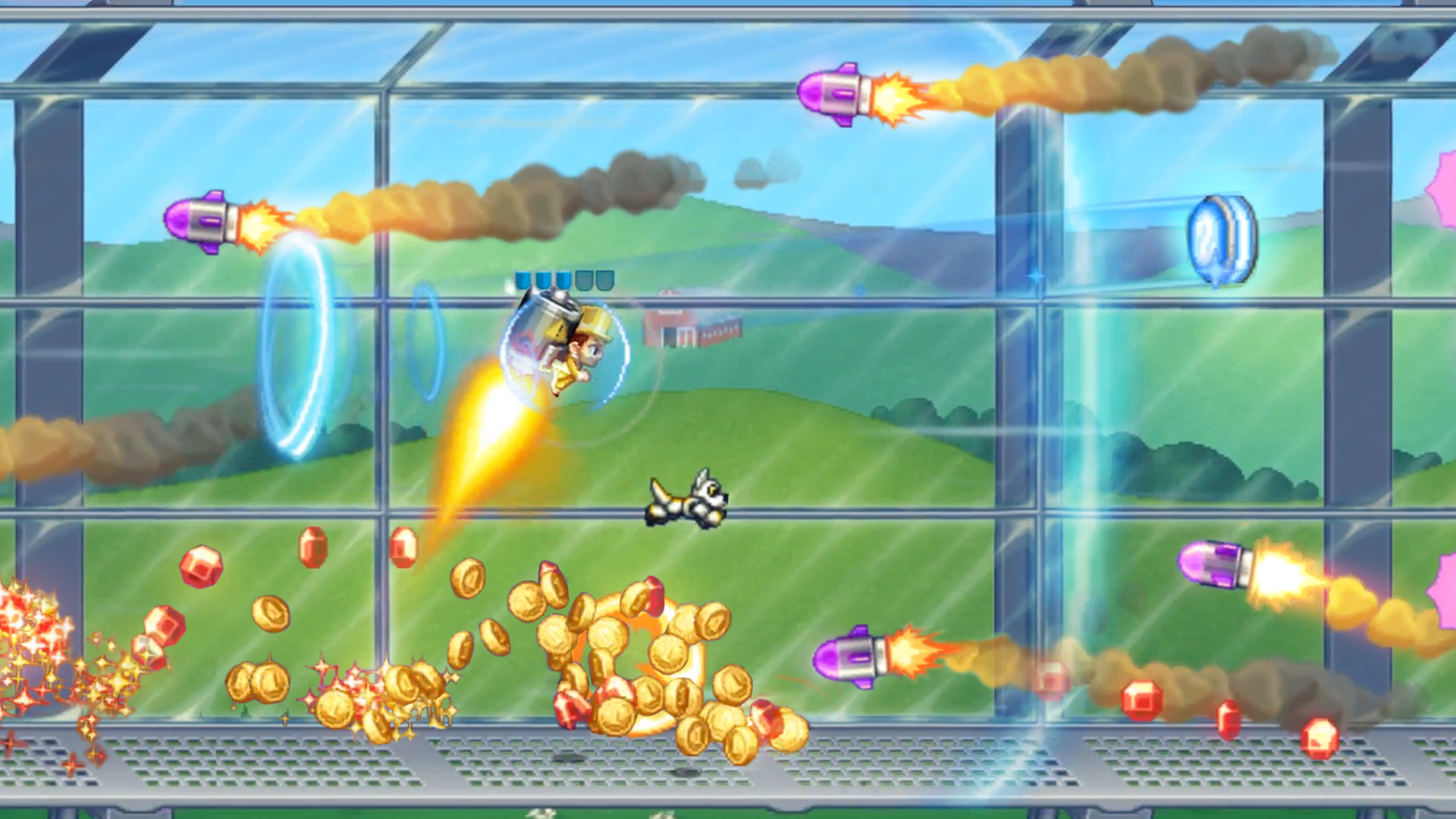 اسکرین شات 3 بازی Jetpack Joyride