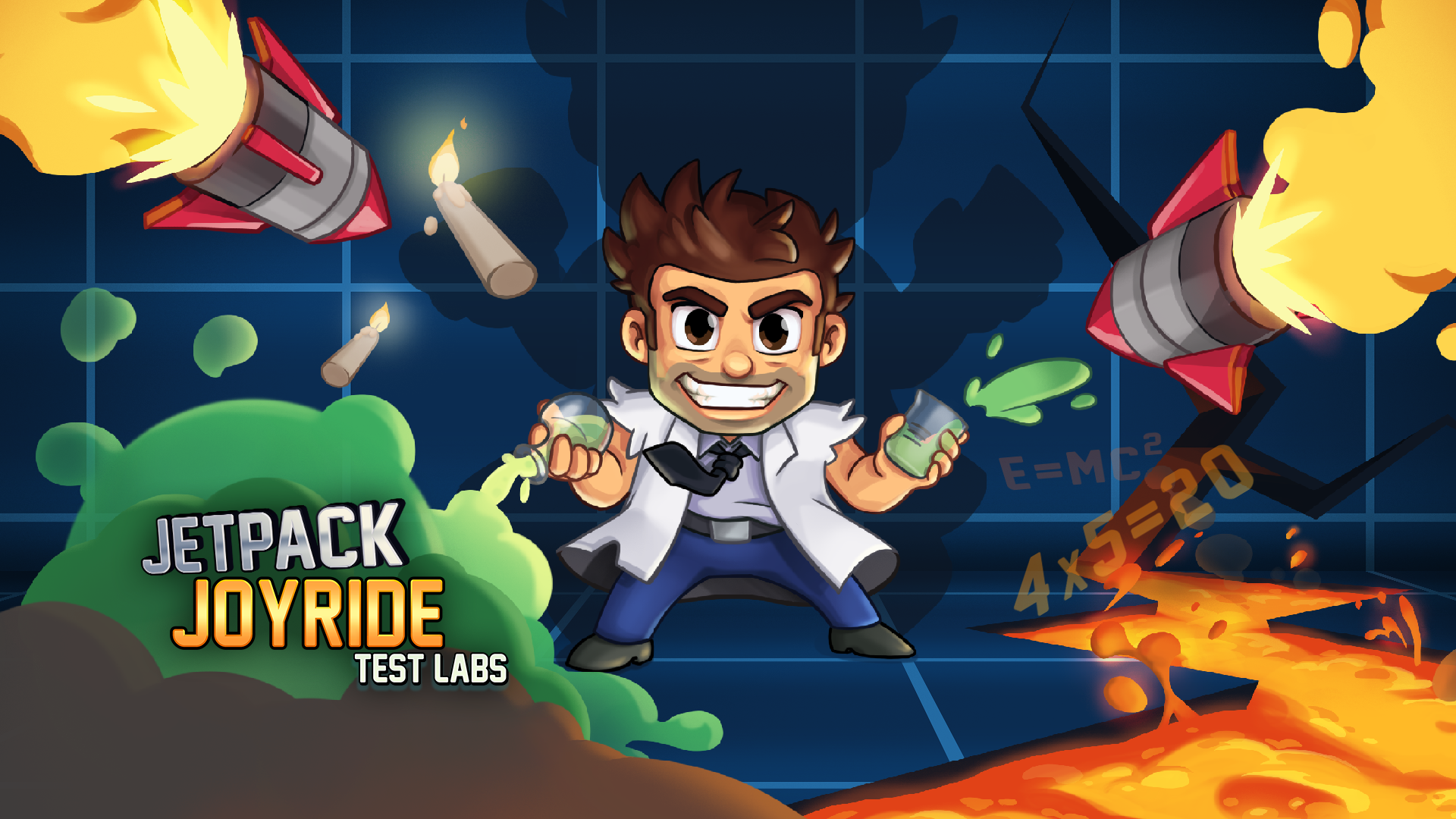 اسکرین شات 5 بازی Jetpack Joyride Test Labs
