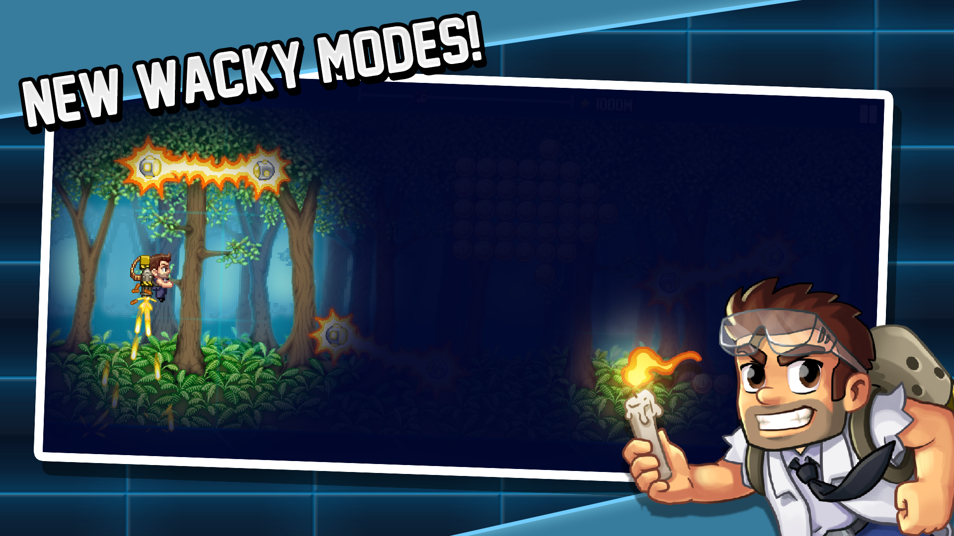 اسکرین شات 2 بازی Jetpack Joyride Test Labs
