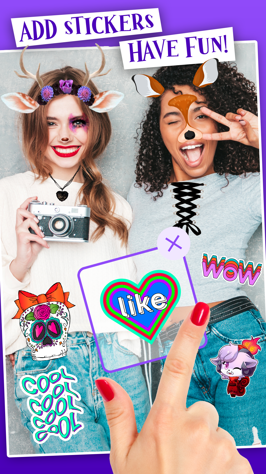 اسکرین شات 5 برنامه Halloween Filters Photo Makeup