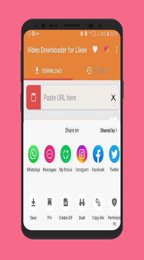 اسکرین شات 6 برنامه Video Downloader for Likee® - No Watermark