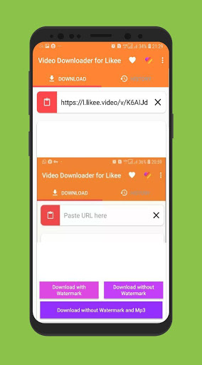 اسکرین شات 2 برنامه Video Downloader for Likee® - No Watermark
